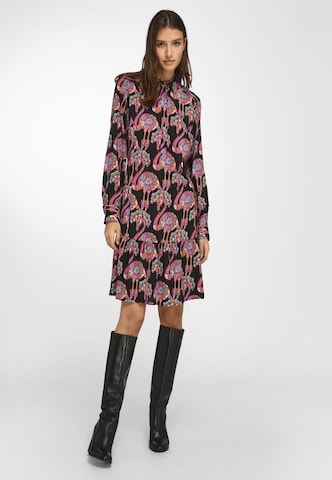 TALBOT RUNHOF X PETER HAHN Shirt Dress in Black: front