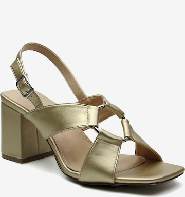 Celena Strap Sandals 'Christel' in Gold