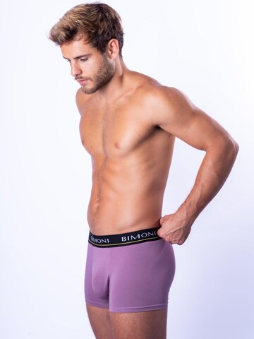 BIMONI Boxer shorts in Purple