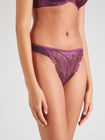 Hunkemöller String bugyik - lila: elől