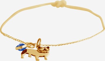 Bracelet 'Bulldogge ' Gemshine en or