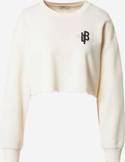LTB Sweatshirt 'CAFEPE' in schwarz / wollweiß, Produktansicht