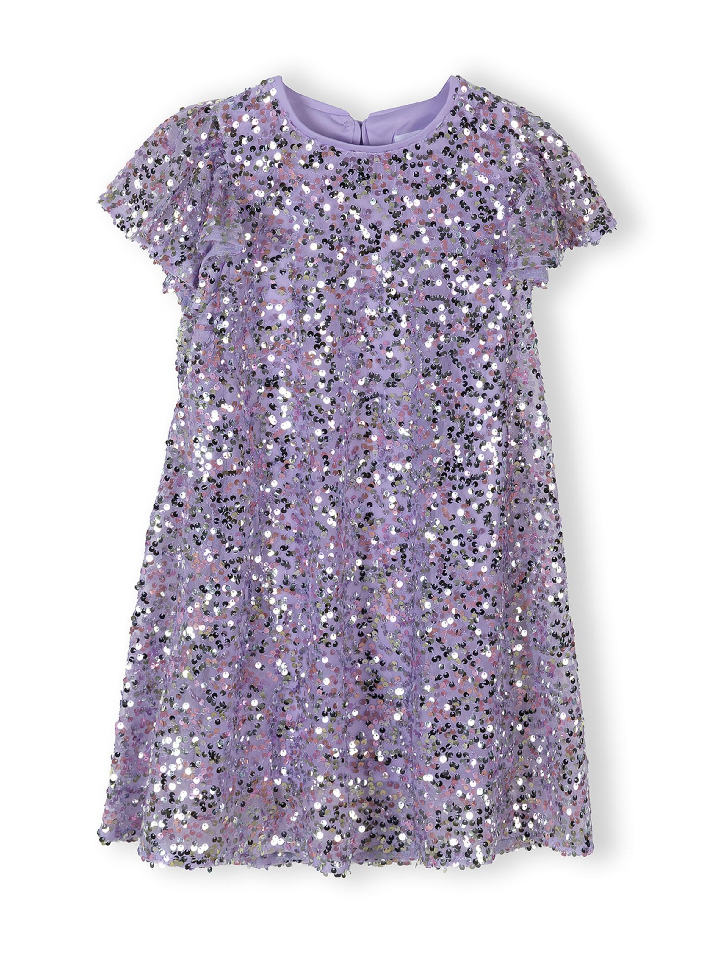 Robe MINOTI en violet : devant