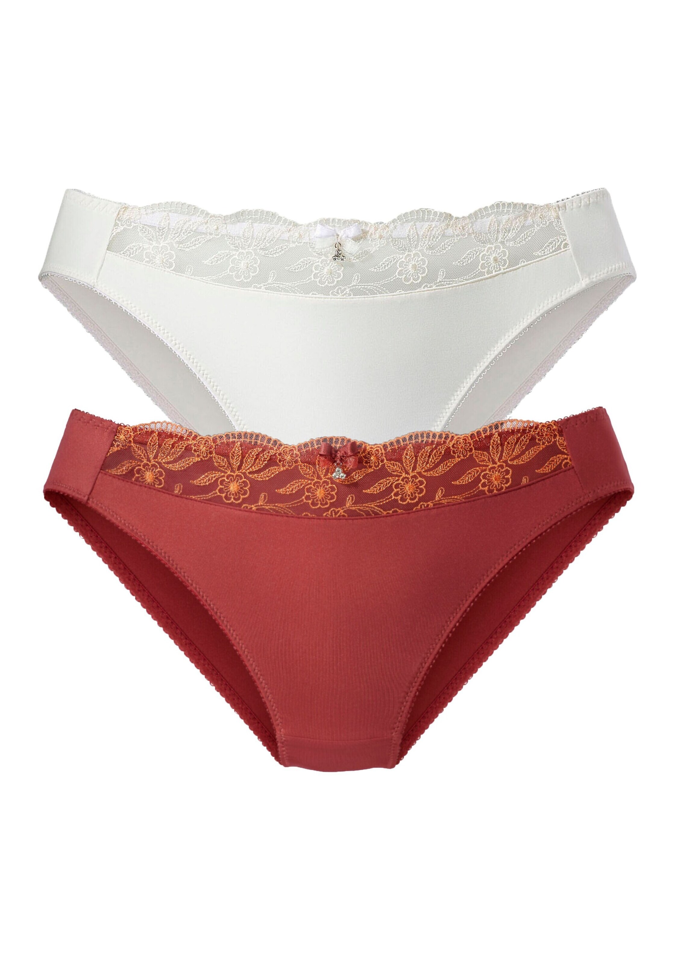 Slip NUANCE en beige : devant