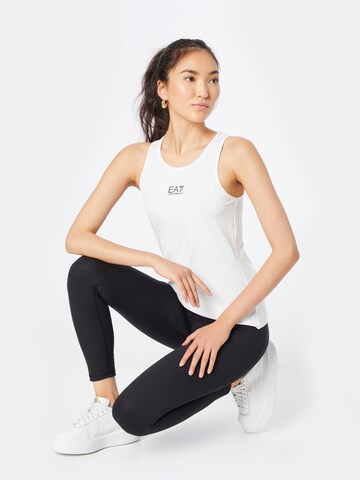 EA7 Emporio Armani Sporttop in Wit