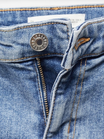 MANGO Slimfit Jeans 'LORA' in Blauw