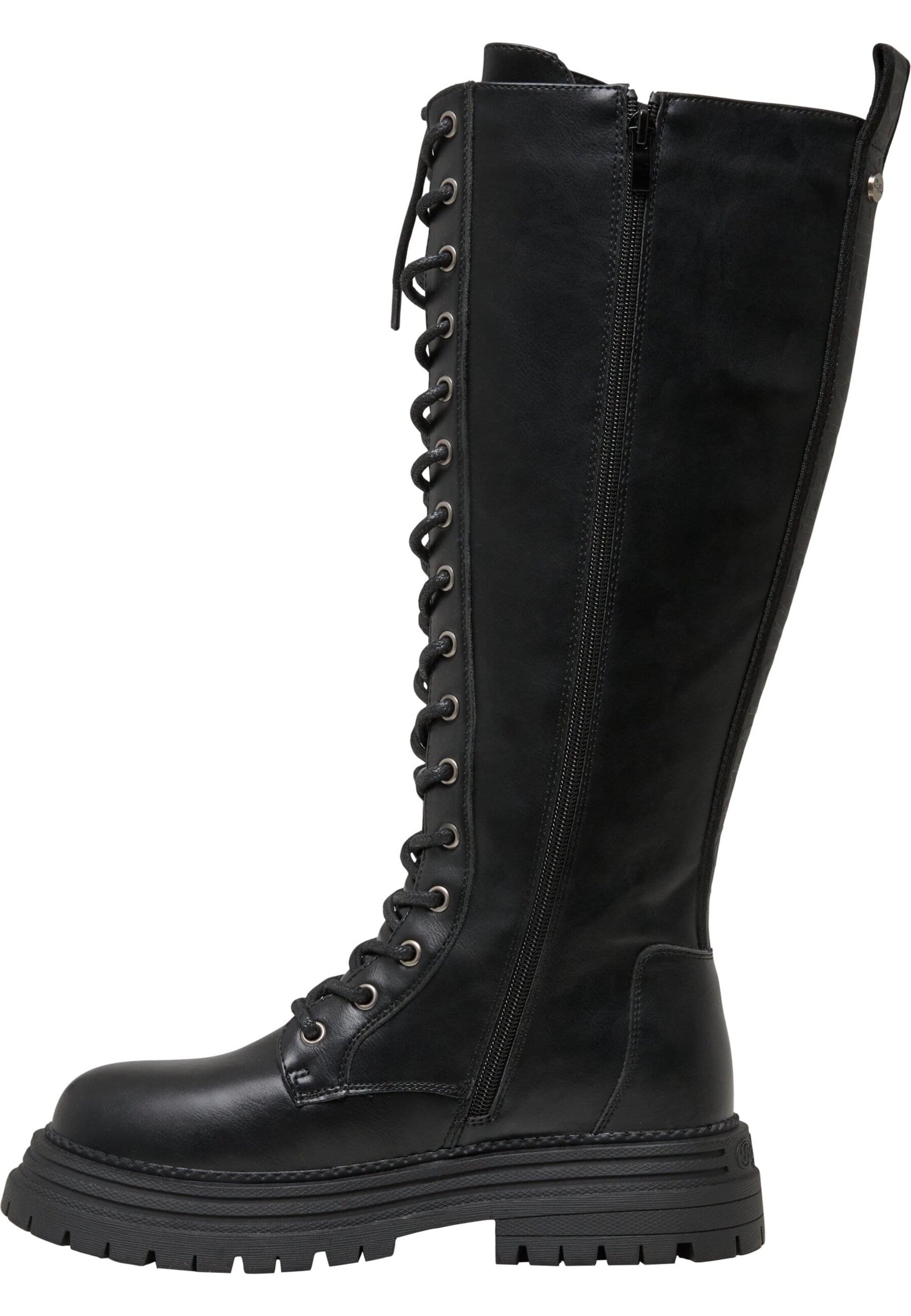 BUFFALO Schnürstiefel 'Lennox' in Schwarz