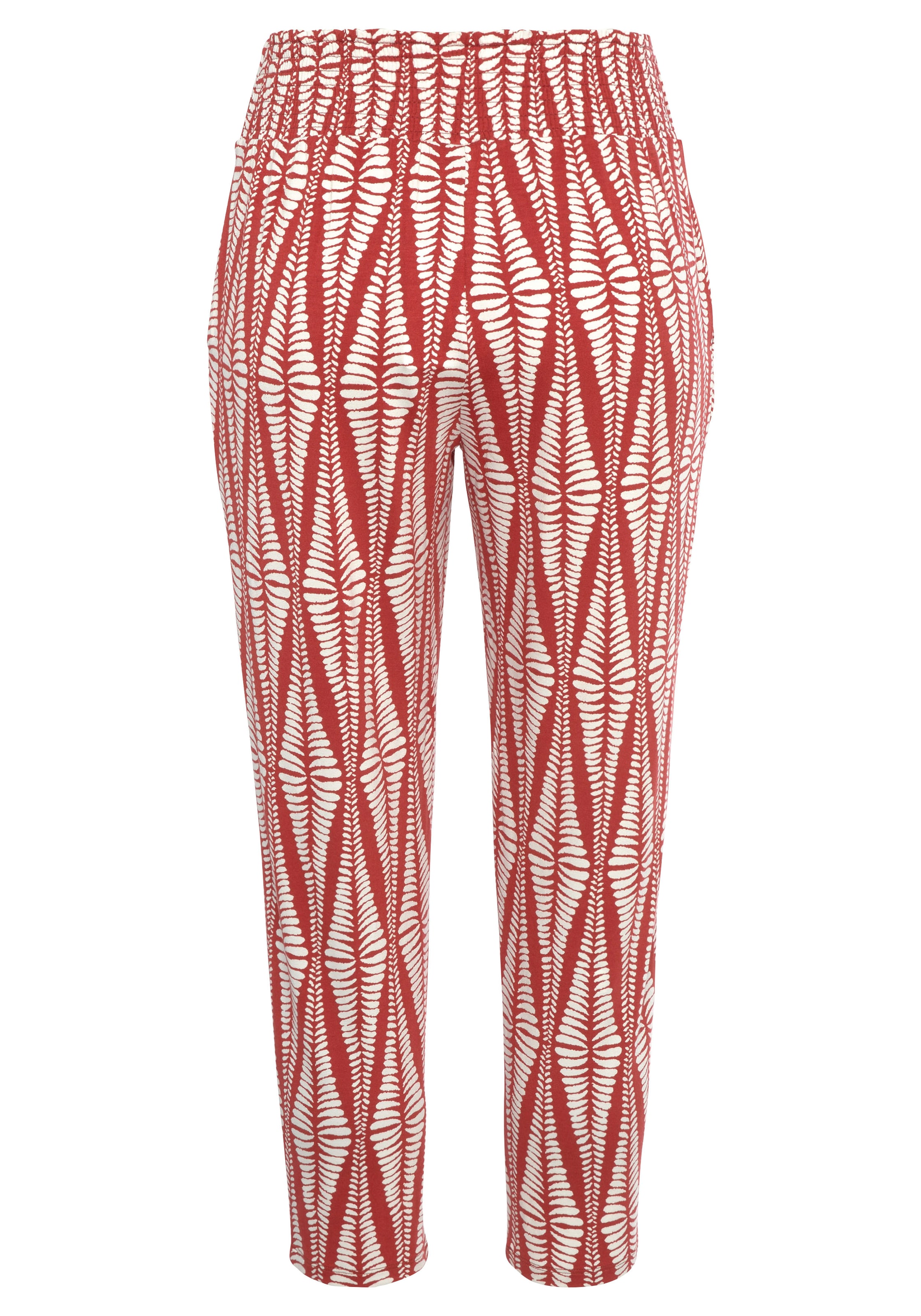 LASCANA Regular Byxa i röd