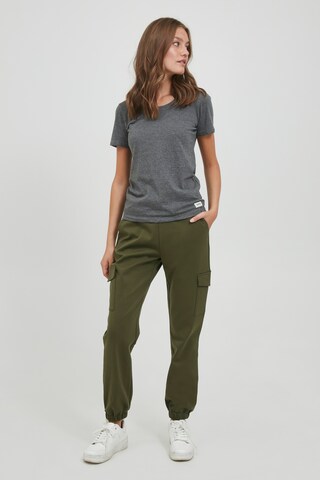 Oxmo Tapered Cargobroek 'Henni' in Groen