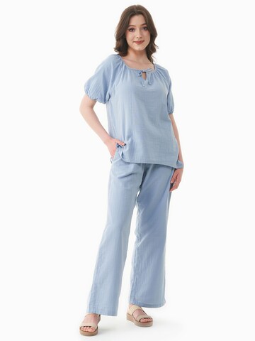 Organication Wide leg Pants in Blue