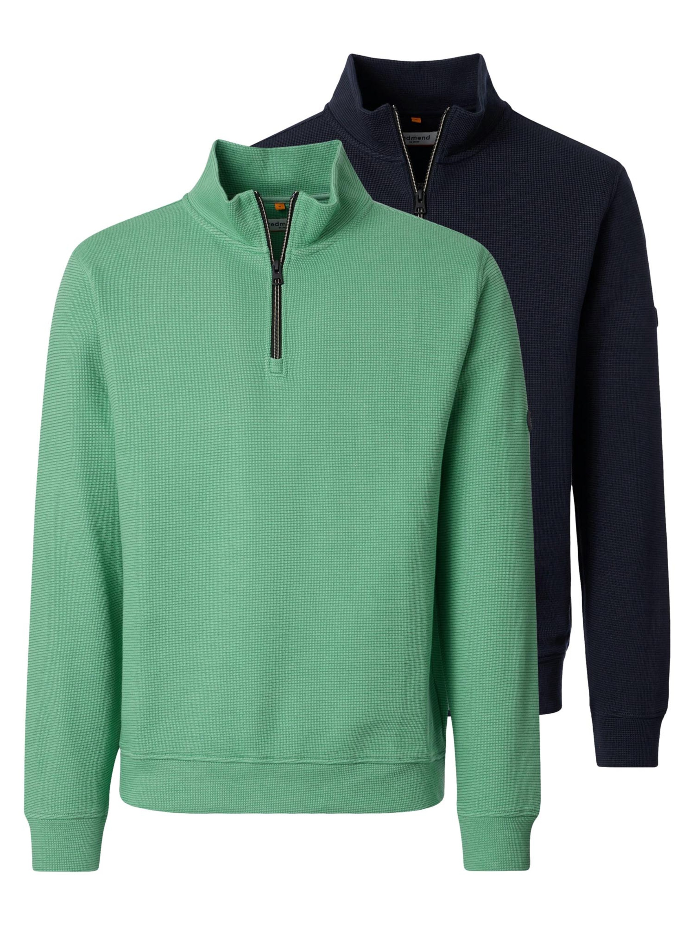 redmond Sweater 'Basic' in Green: front