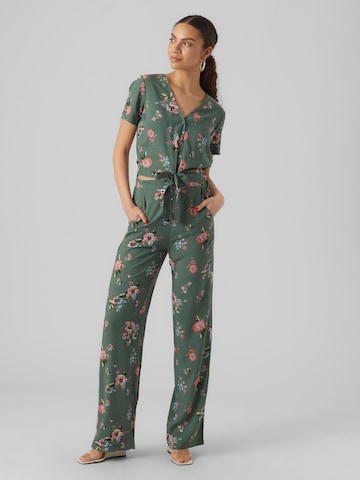 Vero Moda Tall Loose fit Pants 'Easy' in Green