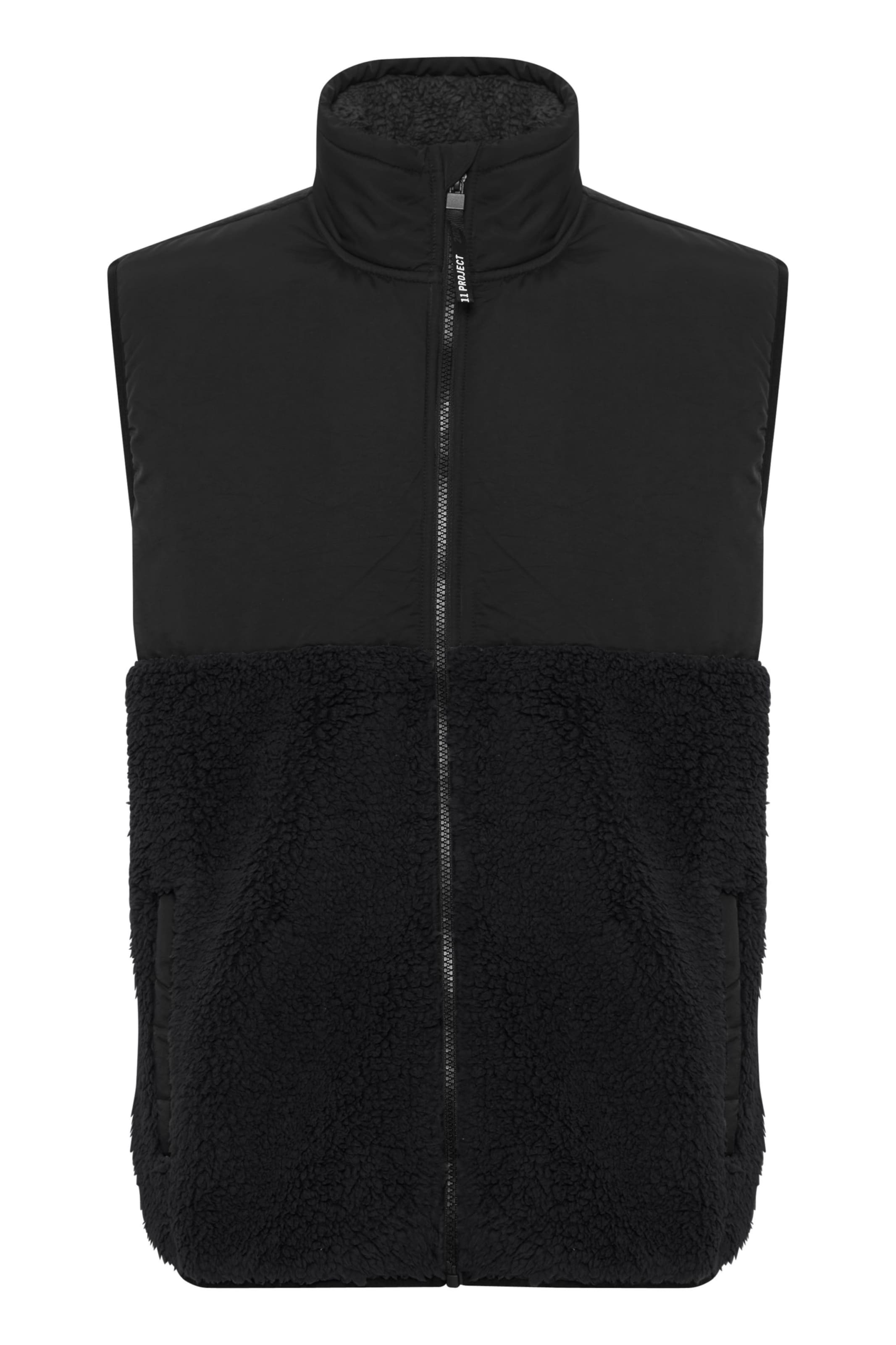 11 Project - Chaleco 'Pietto' en negro: frente