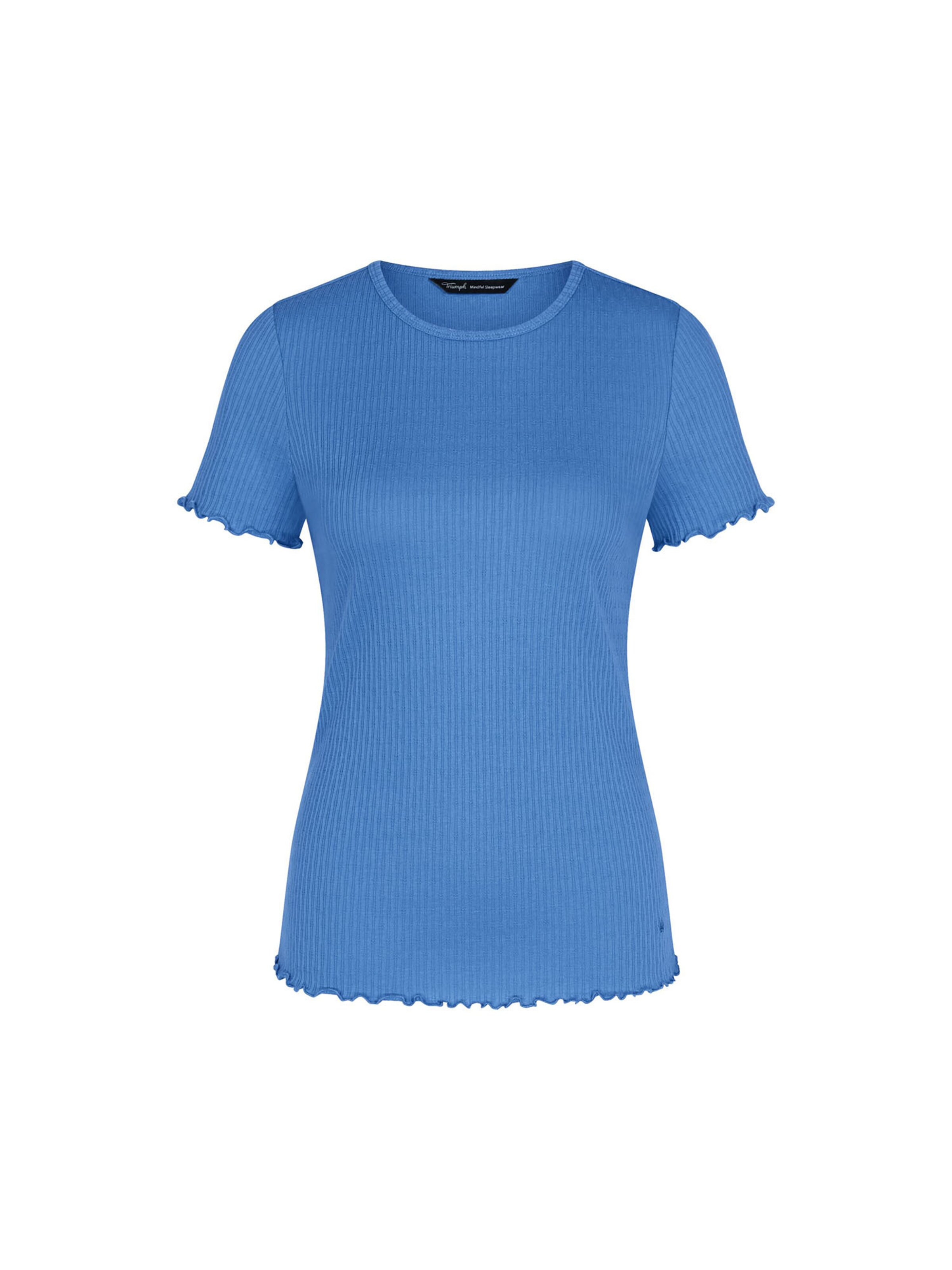 TRIUMPH Shirt ' Red Label Mix & Match Top ' in Blue: front