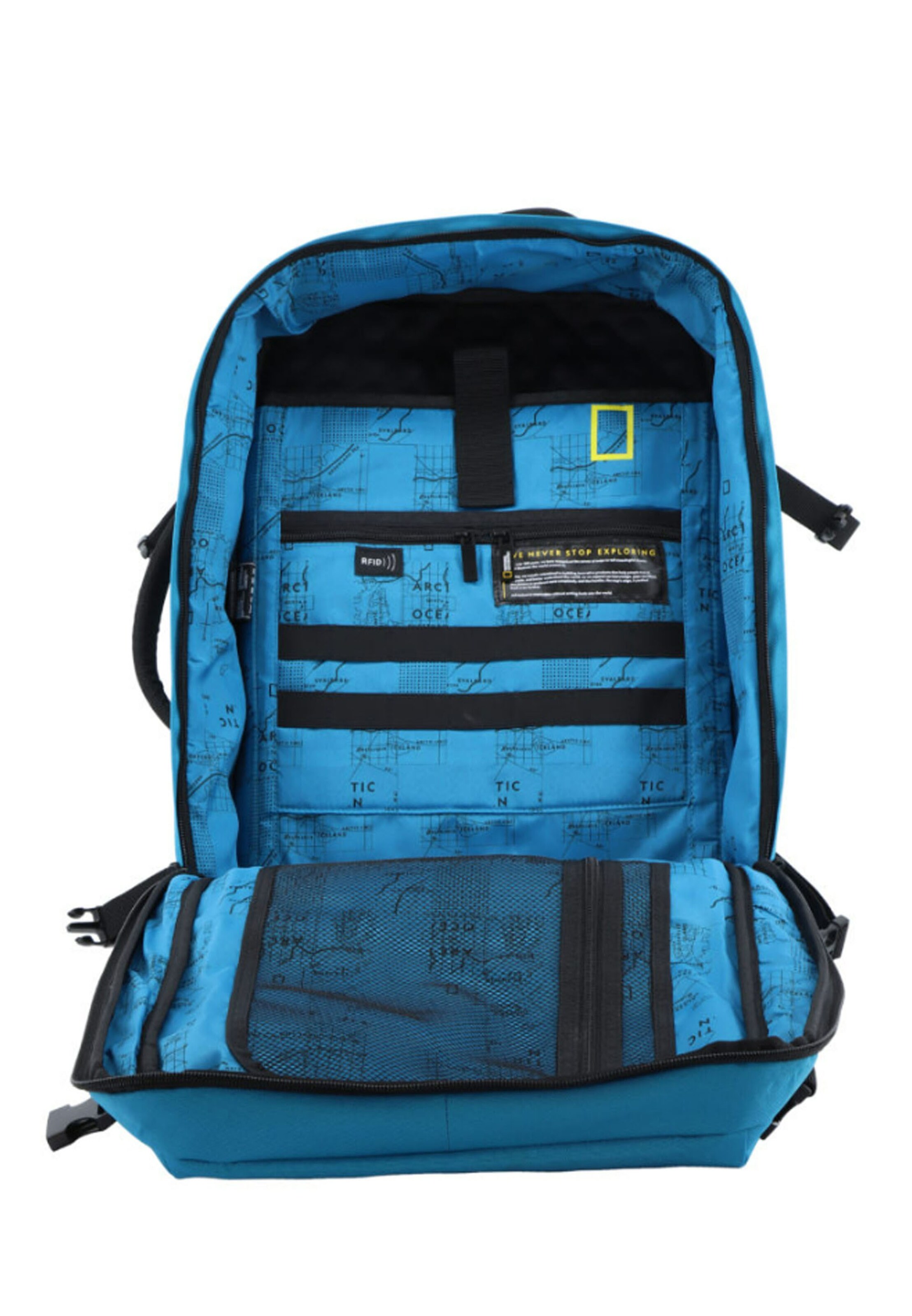 National Geographic Backpack 'OCEAN' in Blue