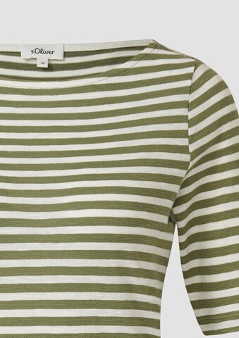 T-shirt s.Oliver en vert