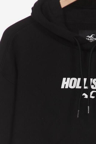 HOLLISTER Sweatshirt & Zip-Up Hoodie in L in Black