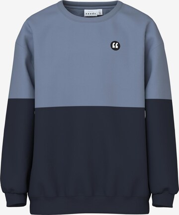 NAME IT Sweatshirt 'Varonny' i blå: framsida