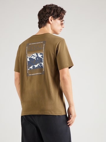 THE NORTH FACE Футболка в Коричневый: спереди
