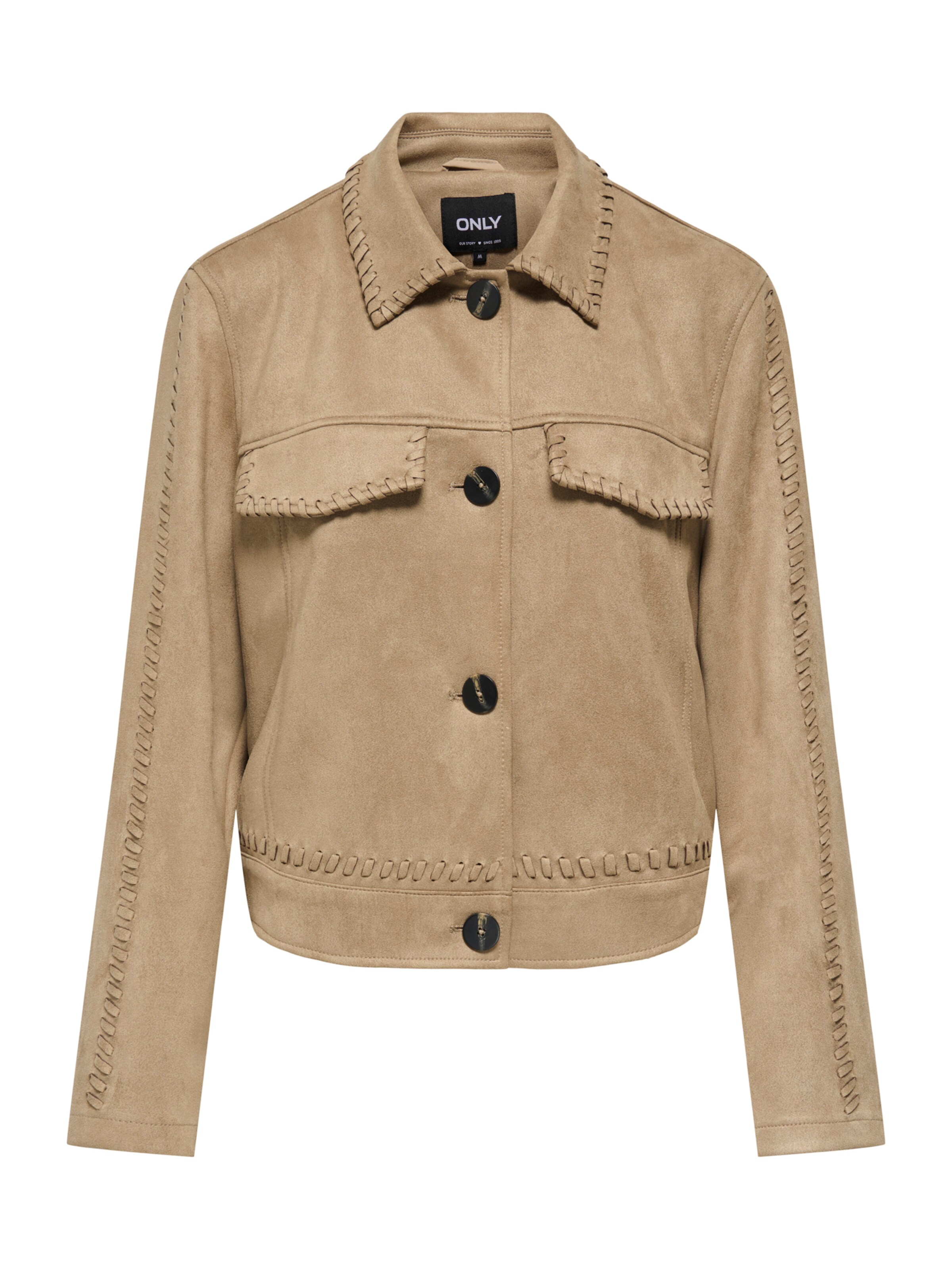 ONLY Jacke 'ONLVIGGA' in XS in cappuccino, Produktansicht