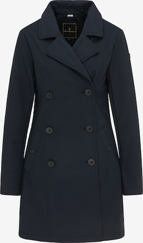 DreiMaster Klassik Between-Seasons Coat in Blue: front