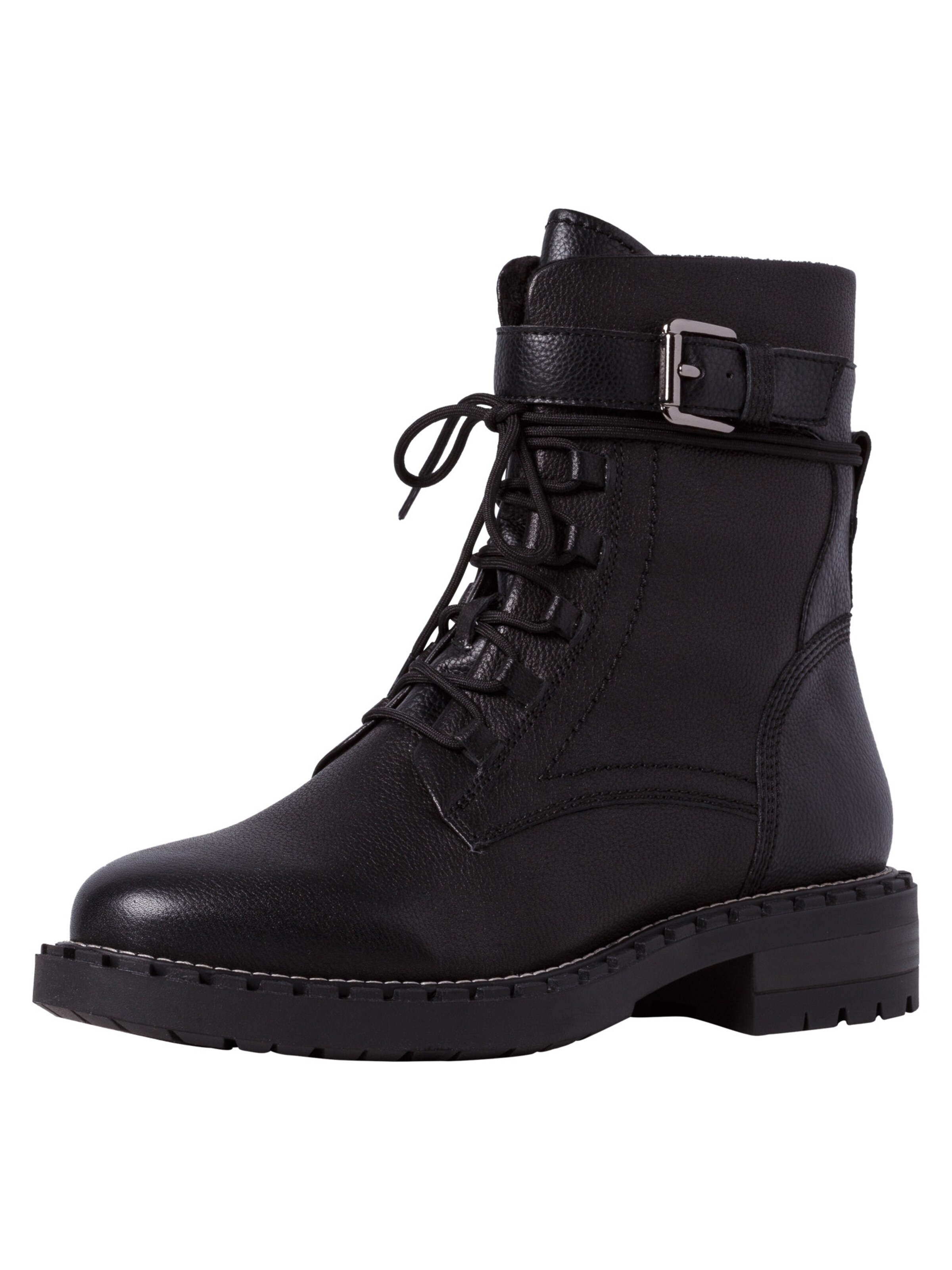 Scarpe Scarpe TAMARIS Stivaletto stringato in Nero Scarpe Scarpe TAMARIS Stivaletto stringato in Nero