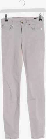 7 for all mankind Pants in XS in White: front