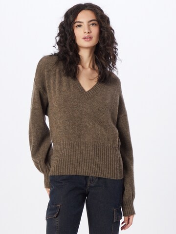 Pullover di Sisley in marrone: frontale
