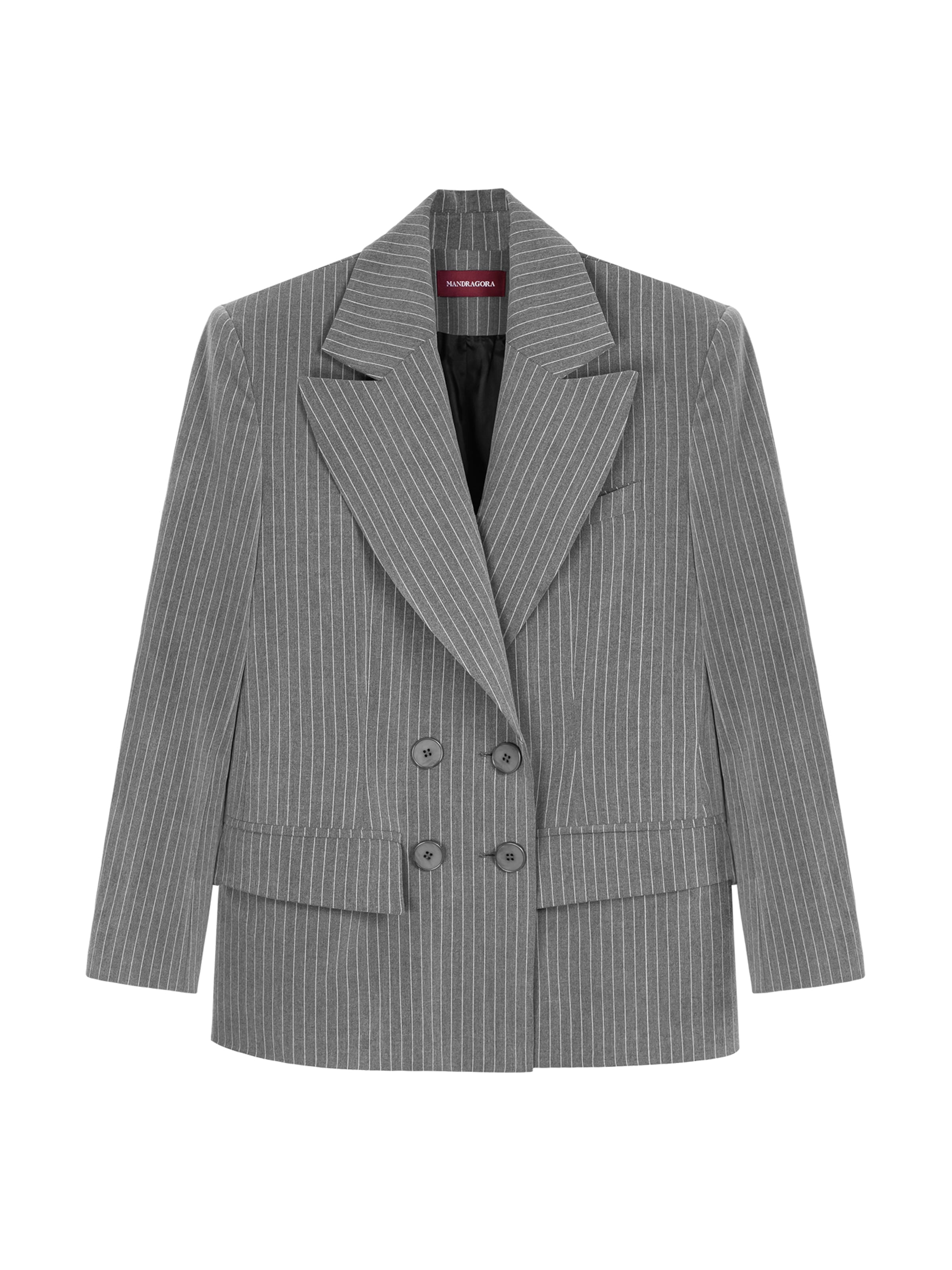 mandragora Blazers 'Gante' in Grijs: voorkant