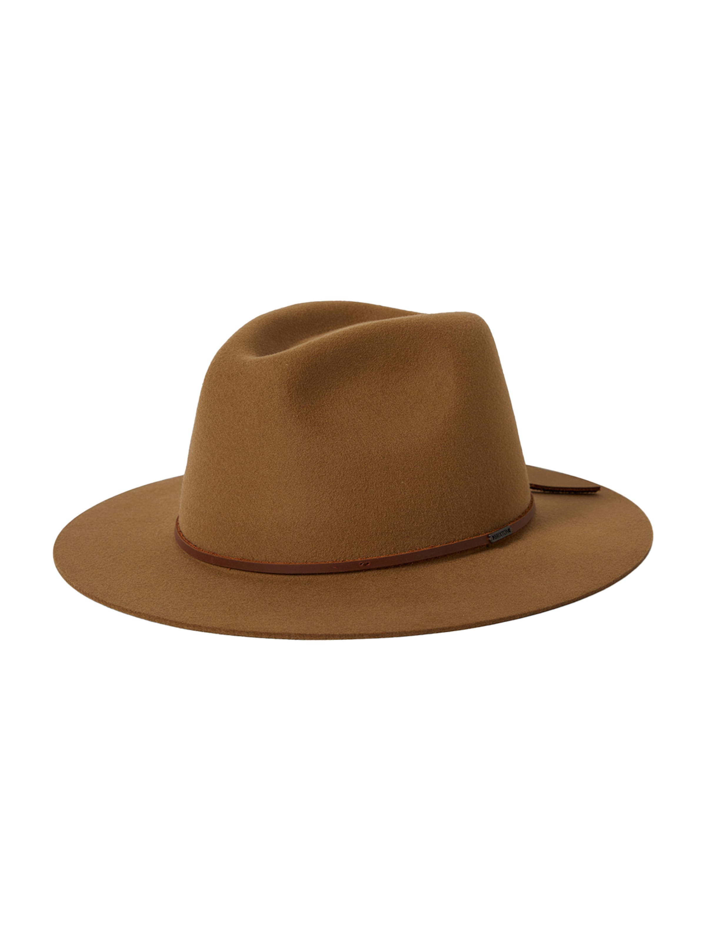 Brixton Klobouk 'WESLEY' – hnědá: přední strana