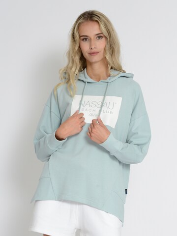 NASSAU Beach Club Sweatshirt 'NB231058' in Blau: Vorderseite