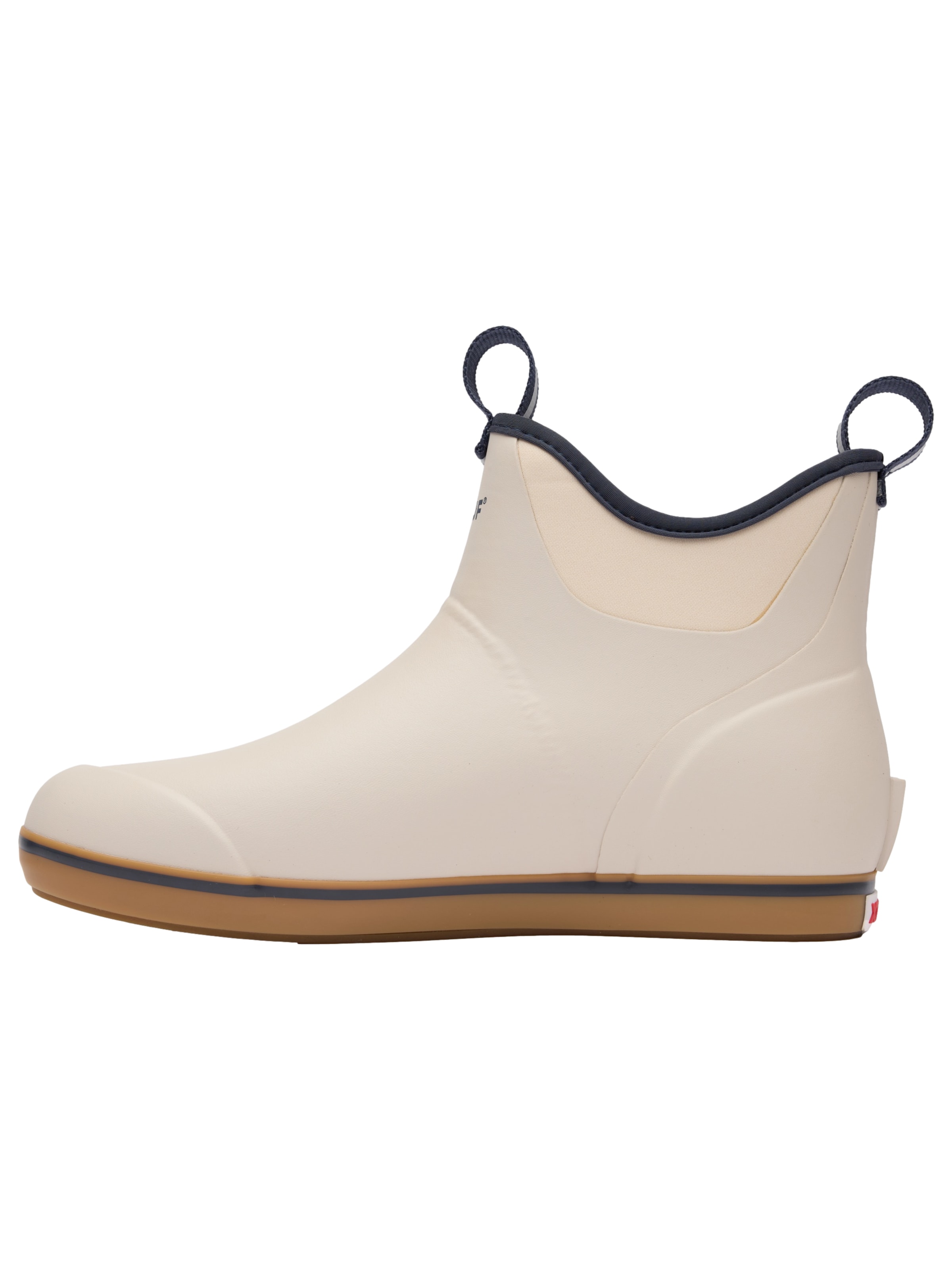 XtraTuf Rubber Boots 'Ankle Deck Boot' in Beige: front