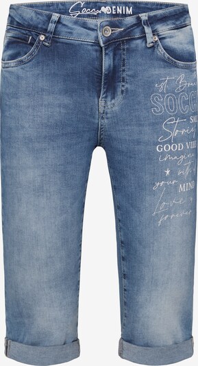 Soccx Jeans in blue denim, Produktansicht