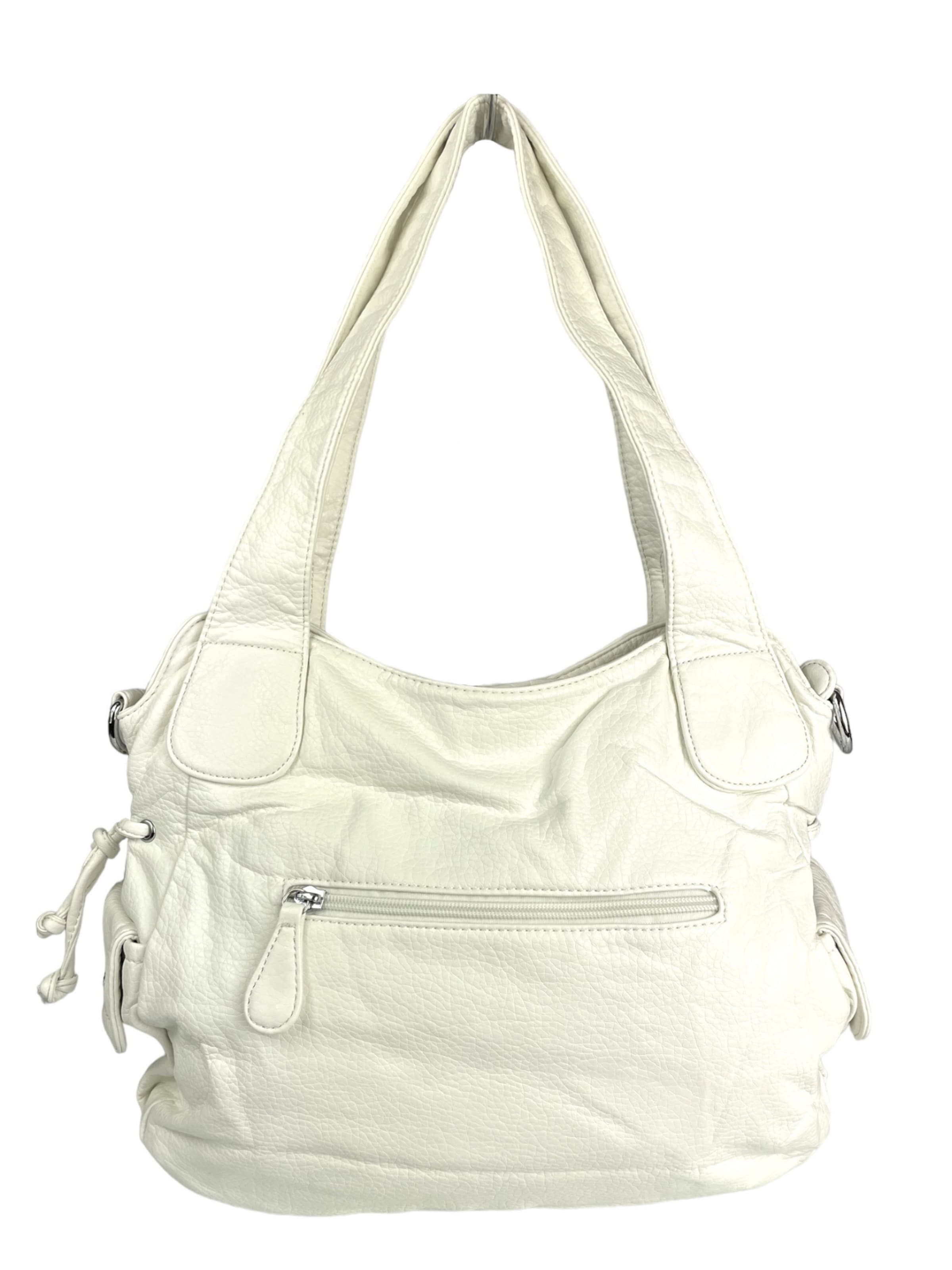 Borsa a mano di Kumixi in bianco