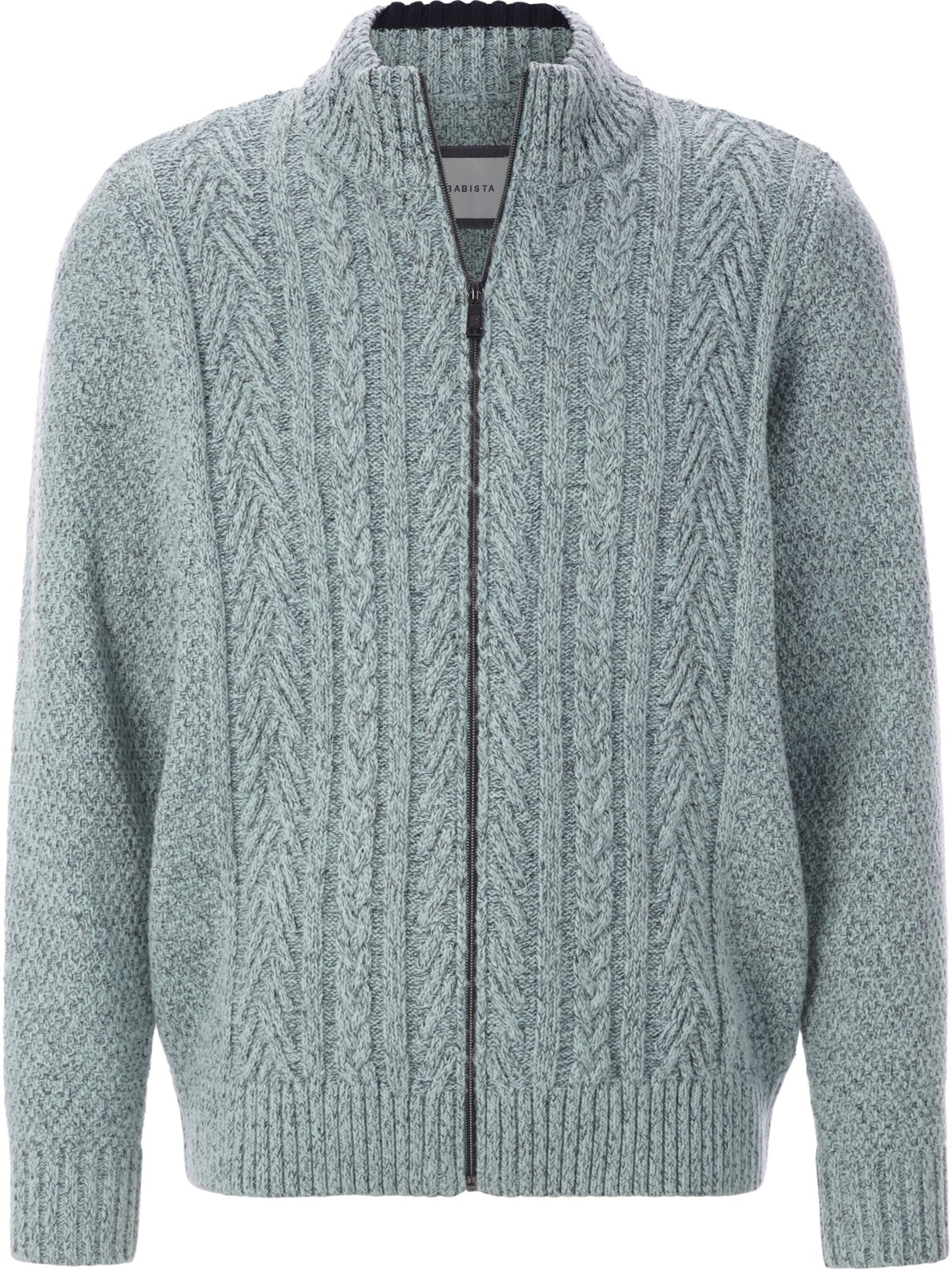 BABISTA Strickjacke 'Nerado' in Grün: Vorderseite