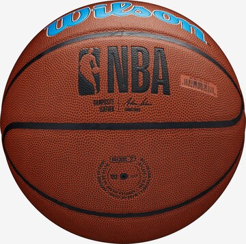 Balle 'NBA Team Alliance Oklahoma City Thunder' WILSON en marron