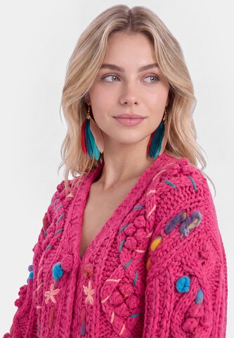 IZIA - Cárdigan en rosa
