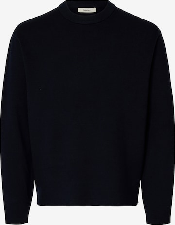 SELECTEDPulover 'SLHTELLER' - plava boja: prednji dio