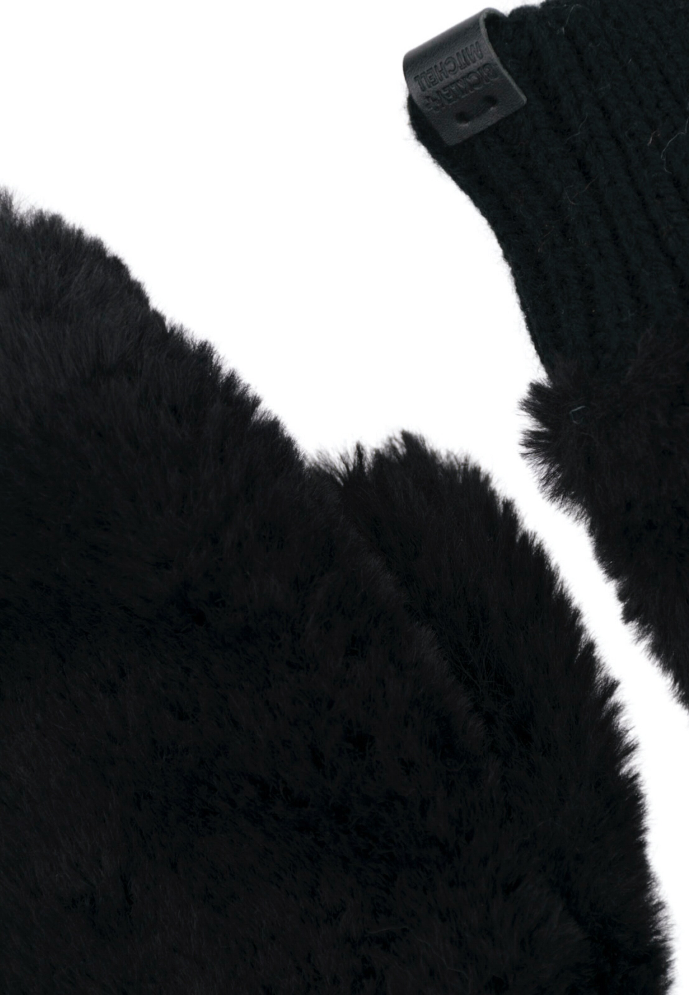 Bickley + Mitchell Μονοκόμματα γάντια σε μαύρο