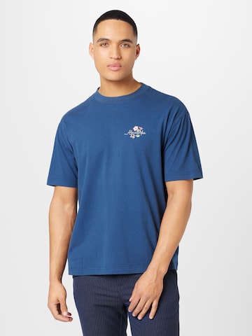 T-Shirt Abercrombie & Fitch en bleu : devant