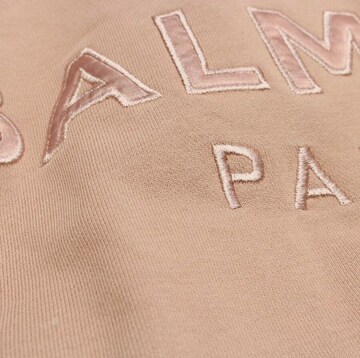 Balmain Sweatshirt & Zip-Up Hoodie in S in Brown