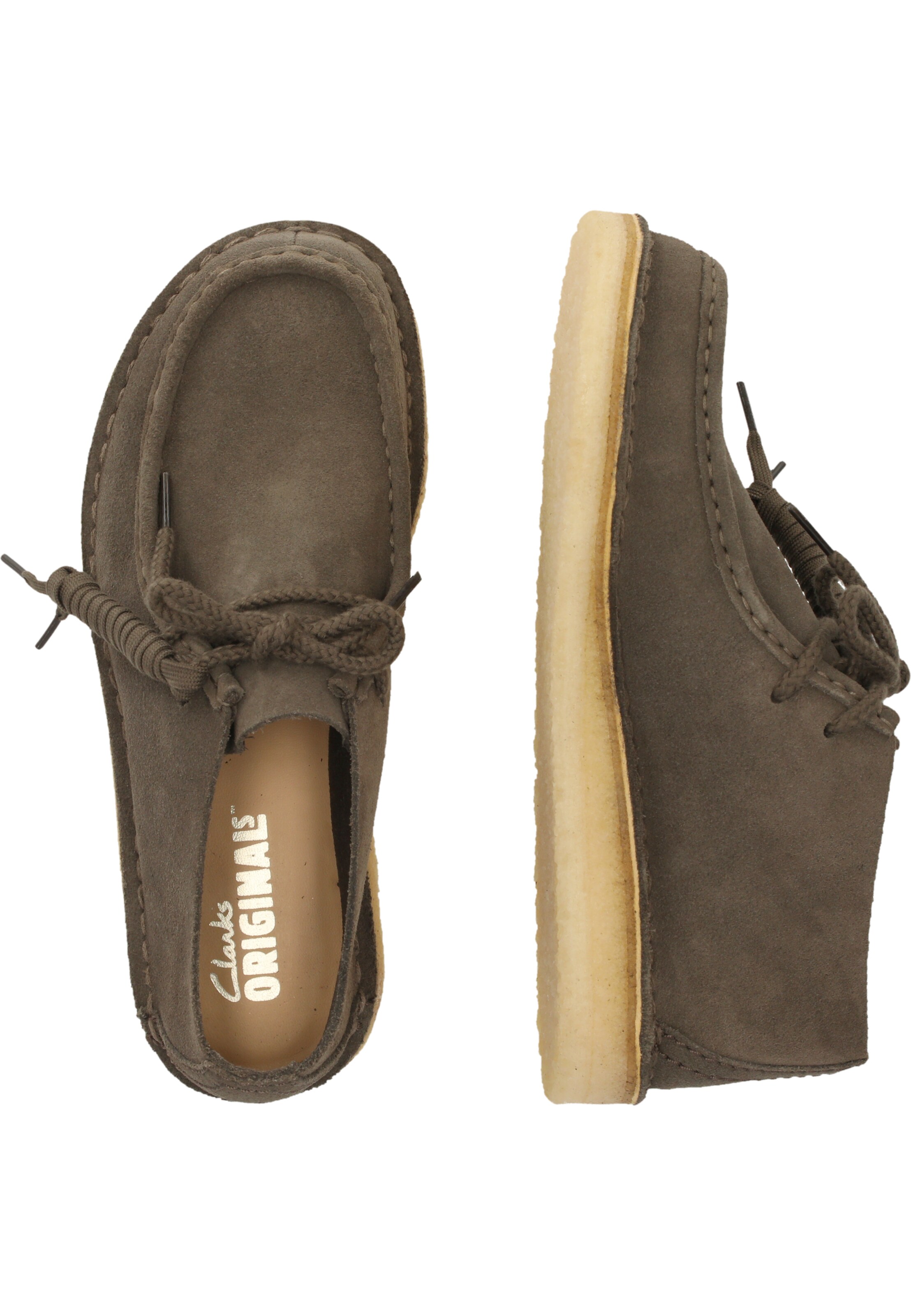 CLARKS Lace-up shoe 'Desert' in Brown