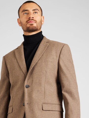 SELECTED HOMME Regular Suit in Brown