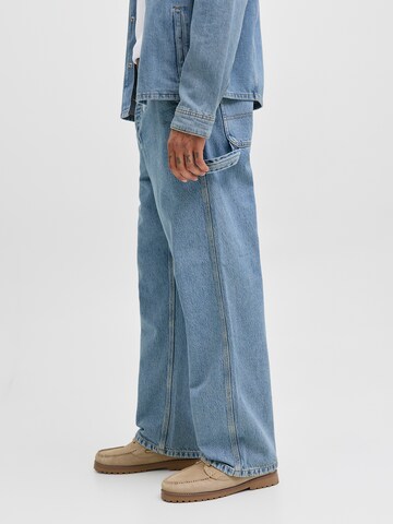 JACK & JONES Baggy Jeans 'JJIALEX JJCARPENTER' i blå