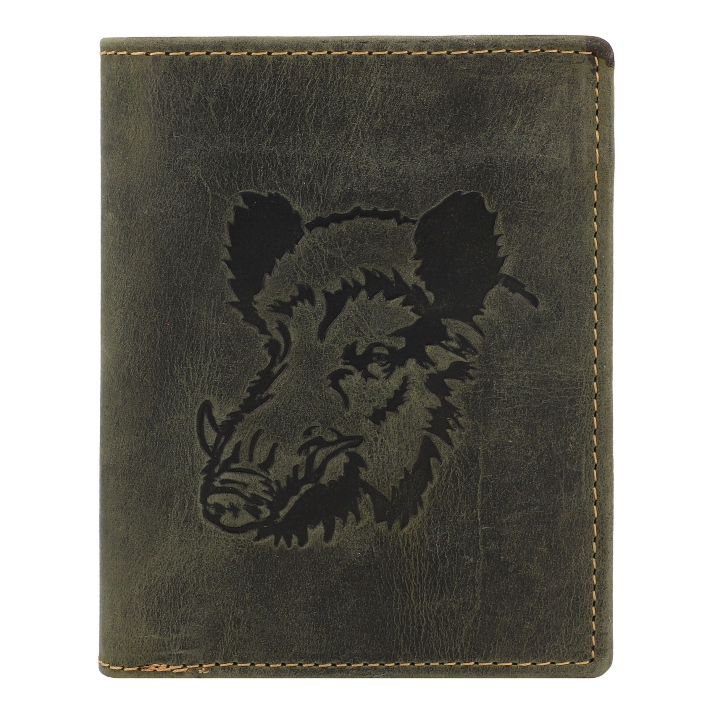 GREENBURRY Portemonnaie in Grün: Vorderseite