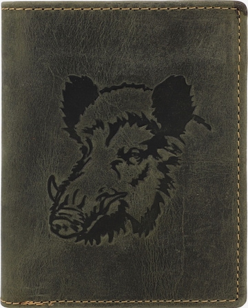 GREENBURRY Portemonnaie in Grün: Vorderseite