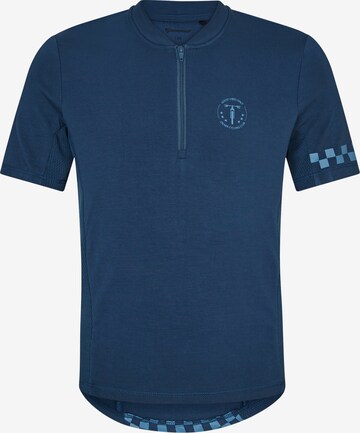 ZIENER Performance Shirt 'NESTON' in Blue: front