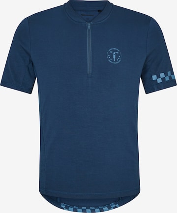 ZIENER Performance Shirt 'NESTON' in Blue: front