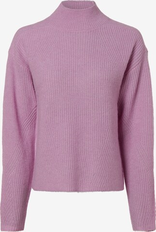 BOSS Sweater 'Fagda' in Purple: front