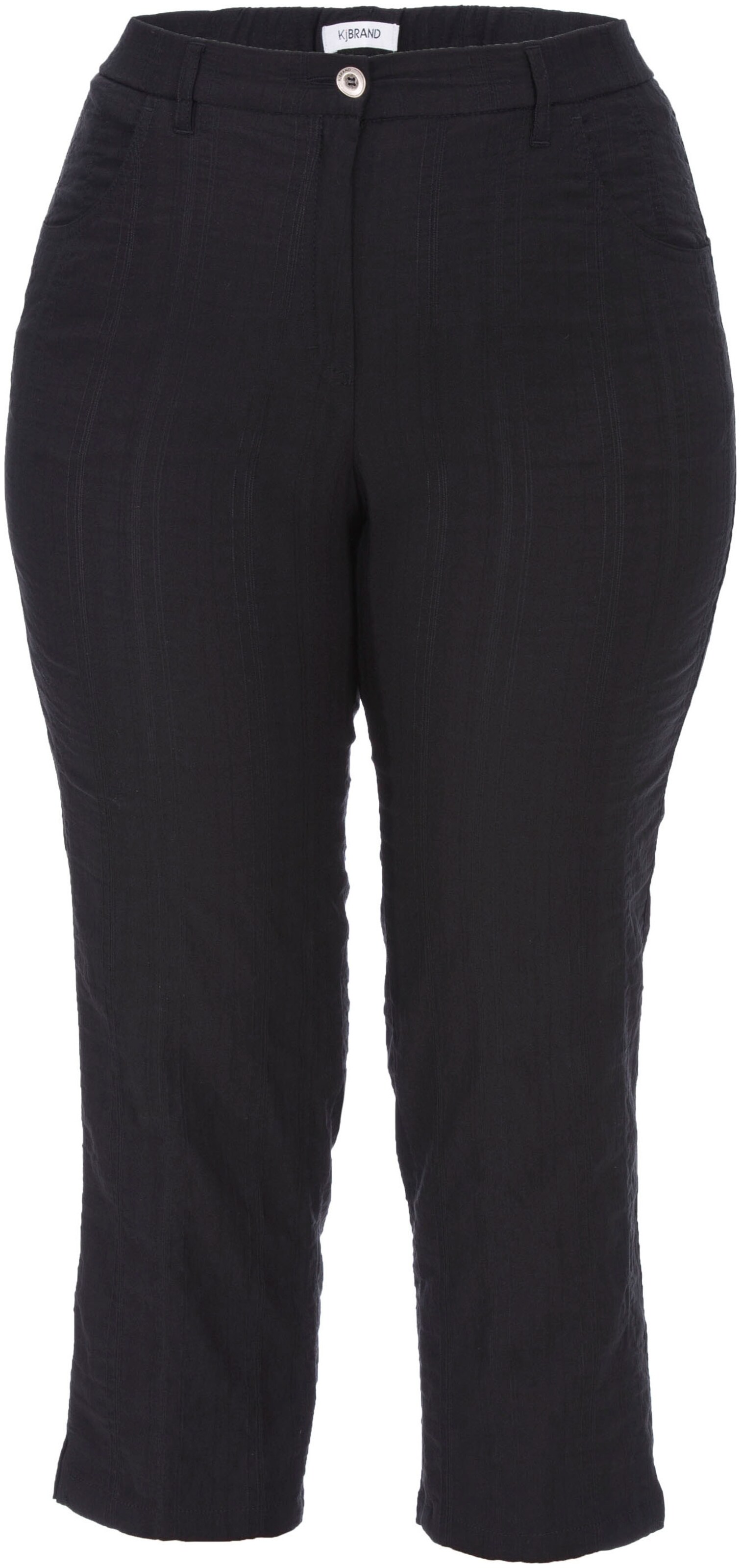 KjBRAND Pants in Black: front